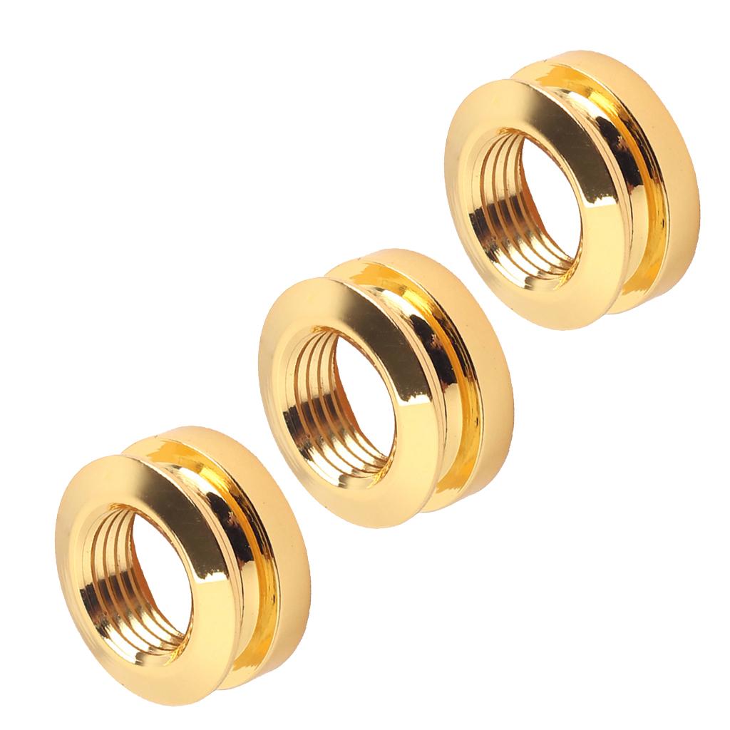 Sunnimix 3 Cái Đàn Guitar Endpin Jack Dây Nút Bấm Dành Cho Đàn Guitar/Phần Bass