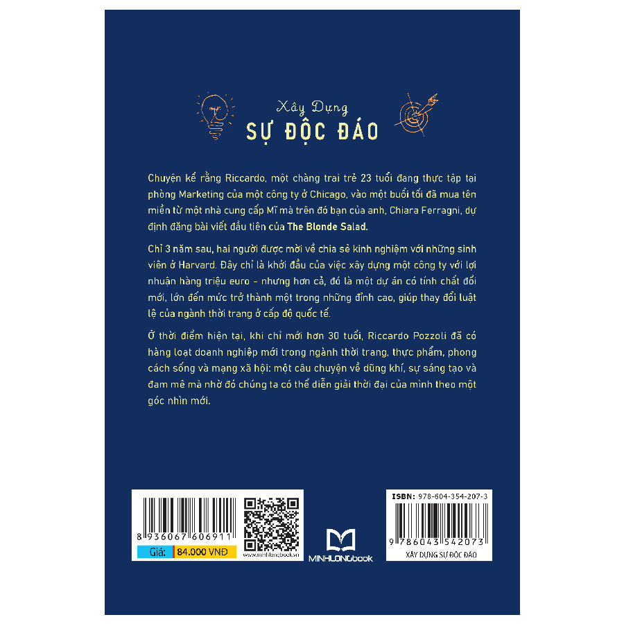 Sách: Xây Dựng Sự Độc Đáo - Cách Để Khởi Nghiệp Từ Đam Mê