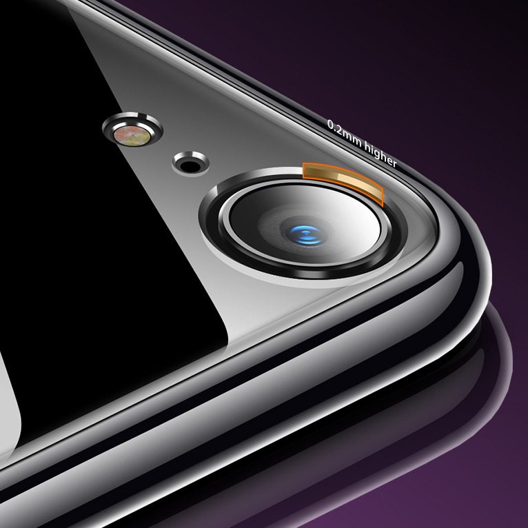 Ốp Lưng Cường Lực Trong Suốt cho IPhone XR - Hàng Chính Hãng Cafele