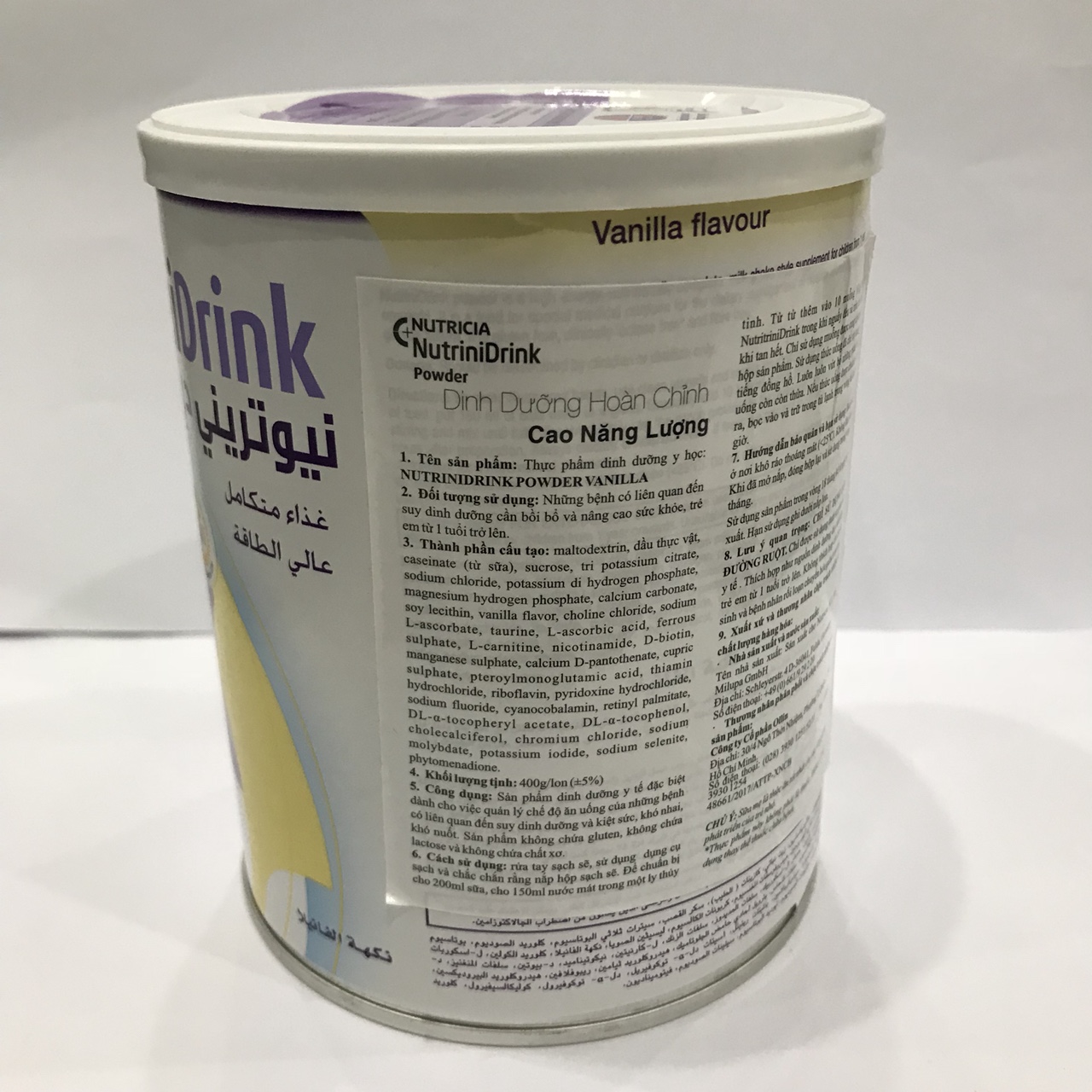 Sữa bột NutriniDrink Powder hương vani