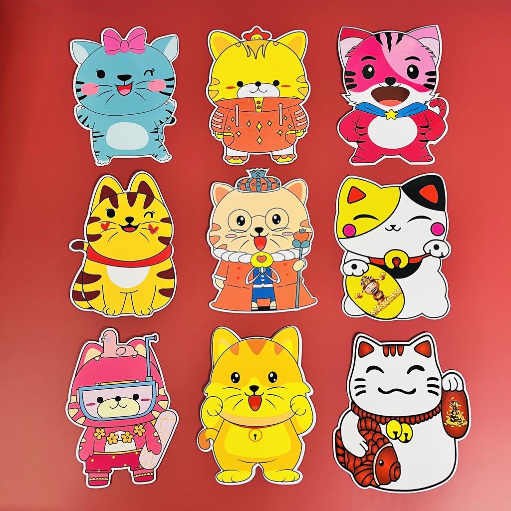 Bao lì xì chibi hoạt hình chipi lì xì tết con mèo đẹp Phong bao lixi têt chipi 2023 3D mới đẹp độc lạ dễ thương ESHOP