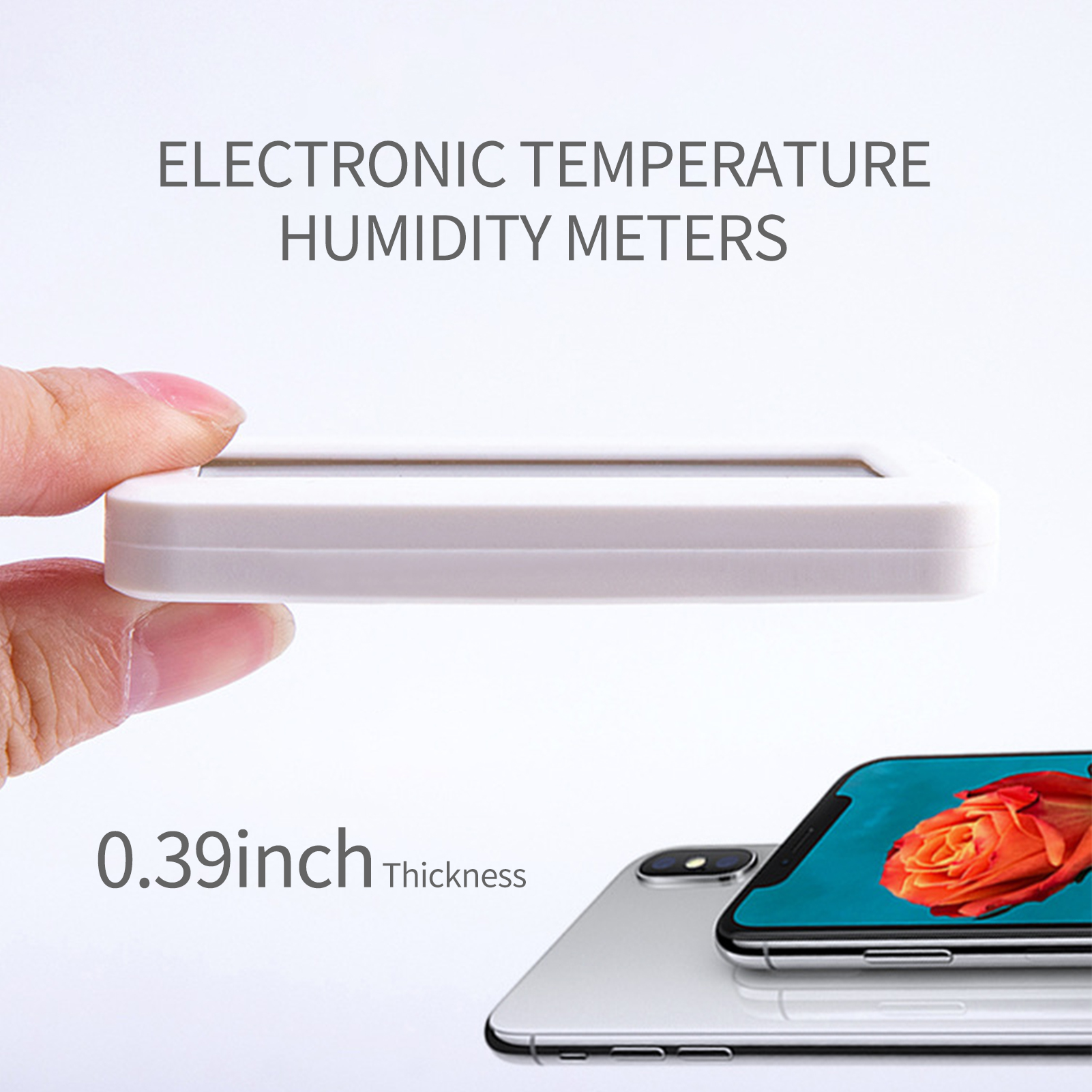 Máy đo độ ẩm nhiệt độ bằng điện tử với màn hình LCD