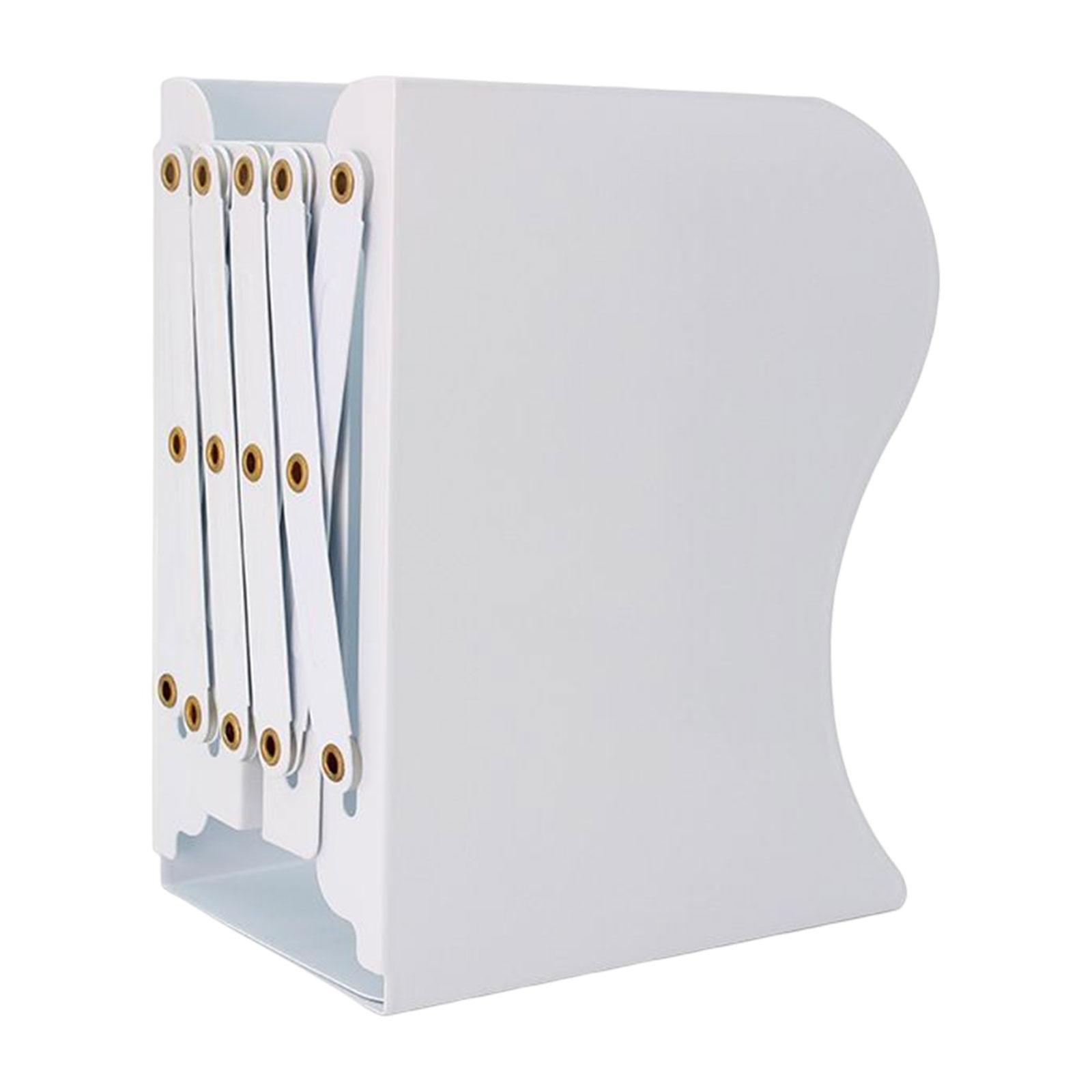 Adjustable Bookend Book Stand Book Binder Holder Magazine Organizer Non Slip