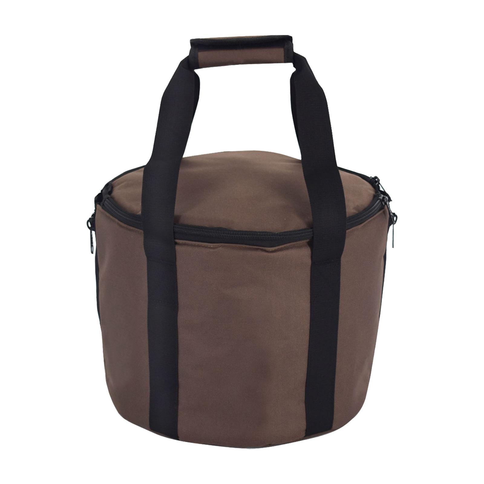 Slow Cooker Bag Soup Pot Storage Handbag Travel Carrier Kitchen Pot Organizer for Camping