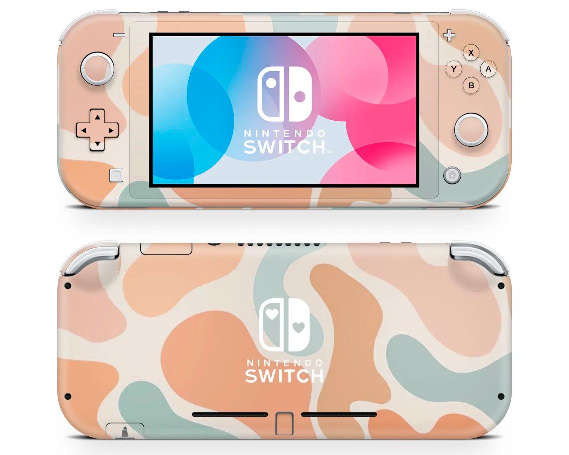 Skin decal dán Nintendo Switch Lite mẫu vân marble (dễ dán, đã cắt sẵn)