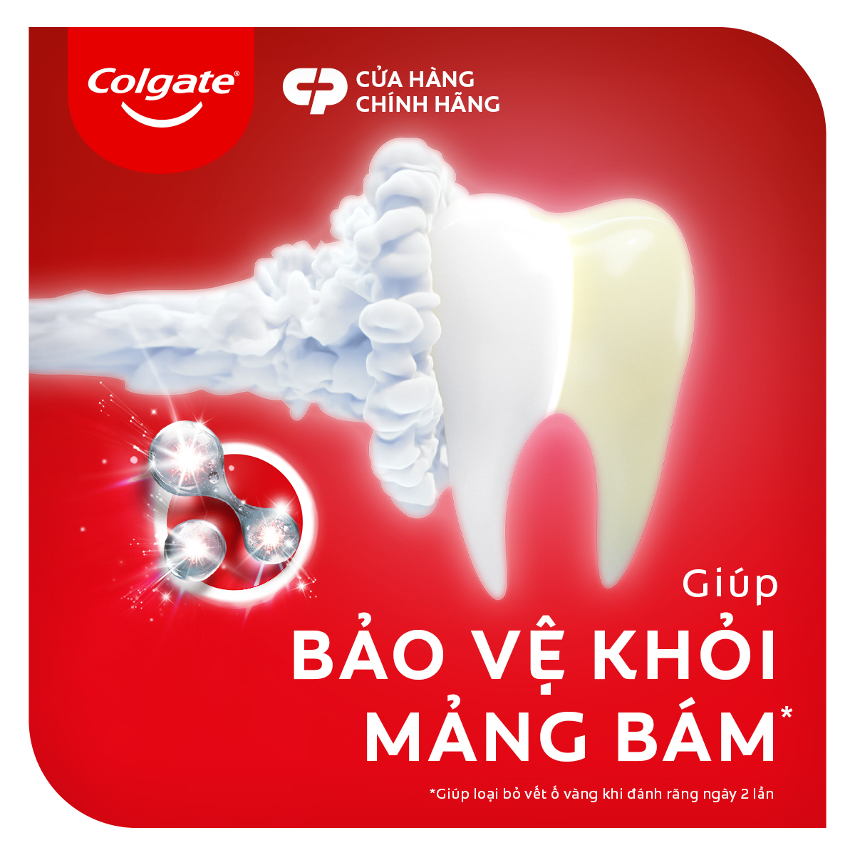 Kem Đánh Răng Colgate trắng răng Enzyme Plus Mineral làm trắng răng an toàn 80g