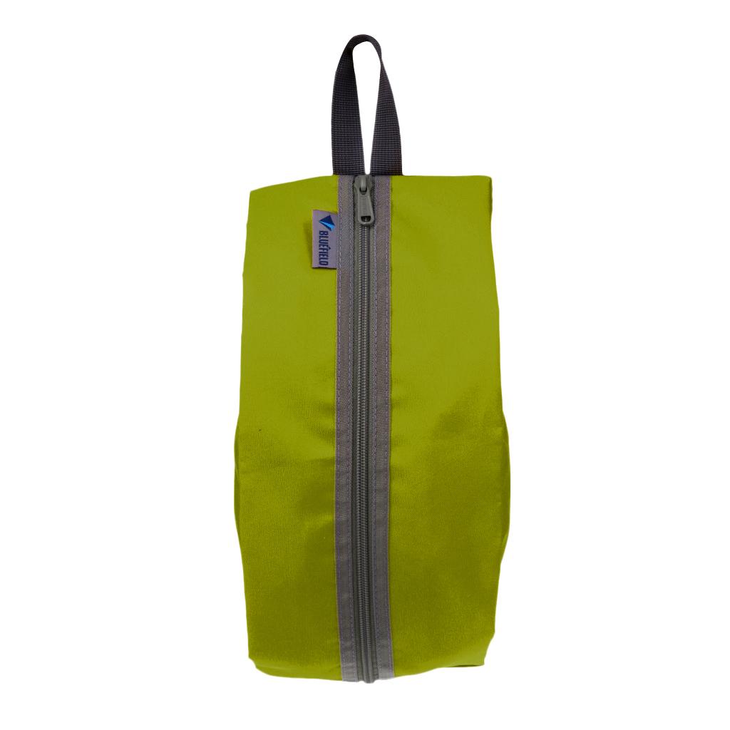 Waterproof Laundry Shoes Storage Pouch Portable Zipper Tote Bag Blue