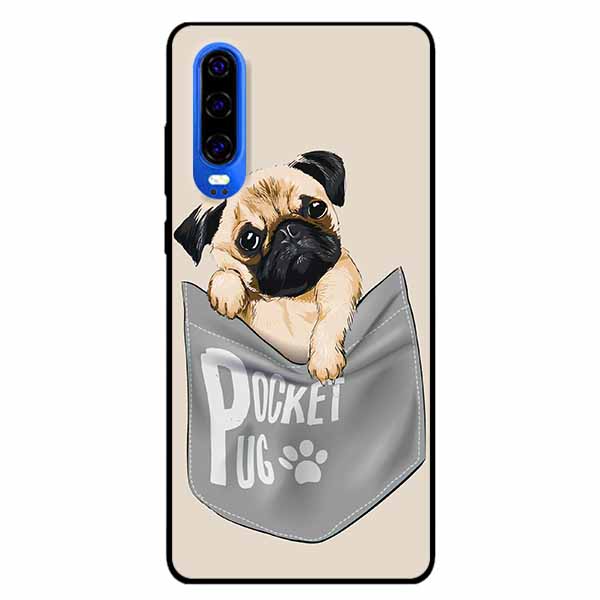 Ốp lưng dành cho Huawei P30 mẫu Pulldog Túi