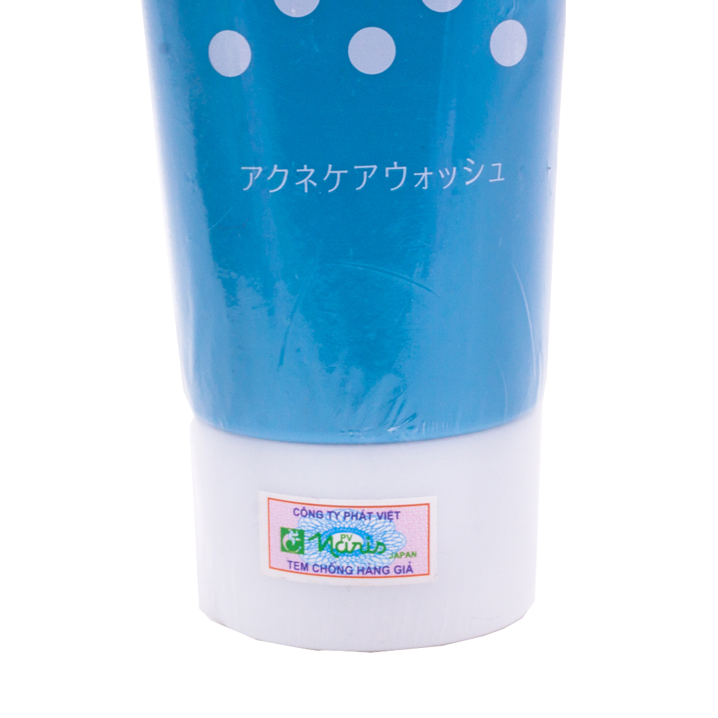Combo Sữa Rửa Mặt Ngăn Ngừa Mụn, Sạch Nhờn, Ngừa Thâm Nhật Bản Naris Cosmetic Acmedica Acne Care Wash + Bông bọt biển massage mặt Hàn Quốc Aroma – Hàng chính hãng