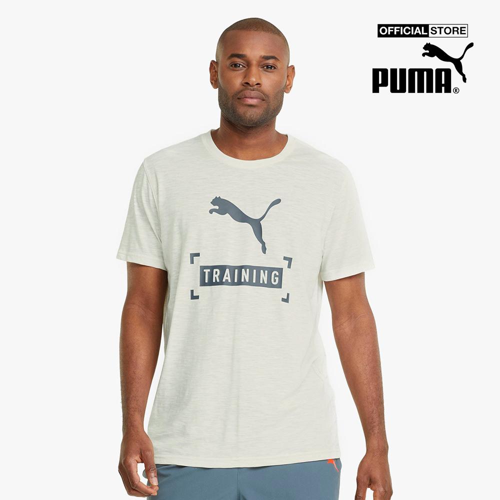 PUMA - Áo thun thể thao nam tay ngắn Graphic Recycled Training 521647