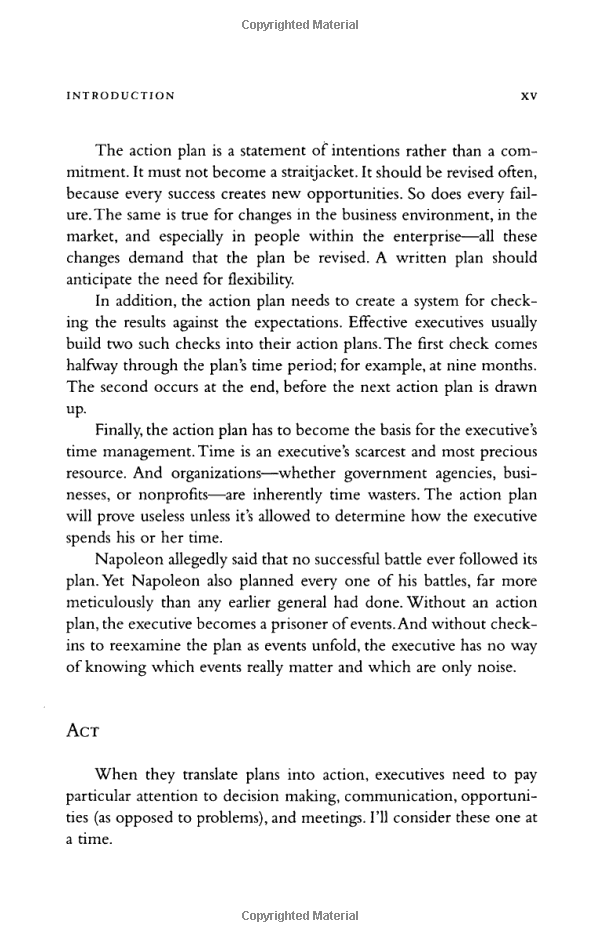 The Effective Executive: The Definitive Guide to Getting the Right Things Done