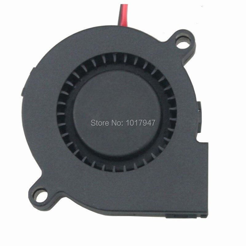 1 Chiếc Quạt Làm Mát Không Chổi Than 2 Dây 12v 5015s 50x15mm