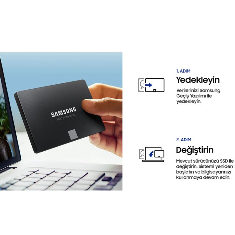 Ổ cứng SSD Samsung 870 EVO SATA III 2.5&quot; SSD 250GB (MZ-77E250BW) - Hàng Chính Hãng