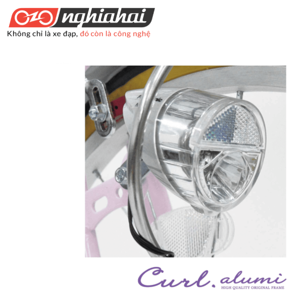 Xe đạp mini Nhật Bản – CURL ALUMI