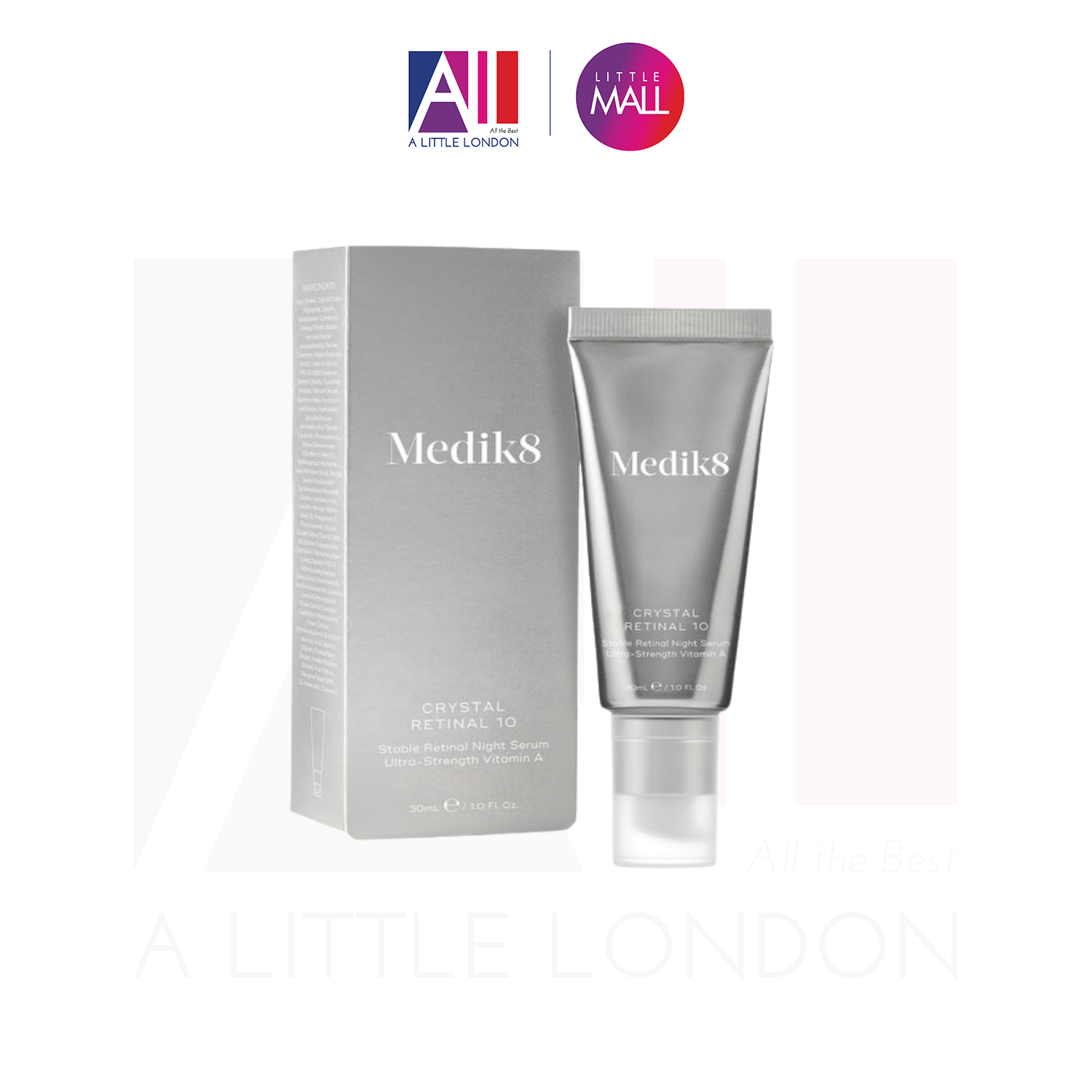 Tinh chất chống lão hóa và giảm nếp nhăn Medik8 Crystal Retinal 10 30ml