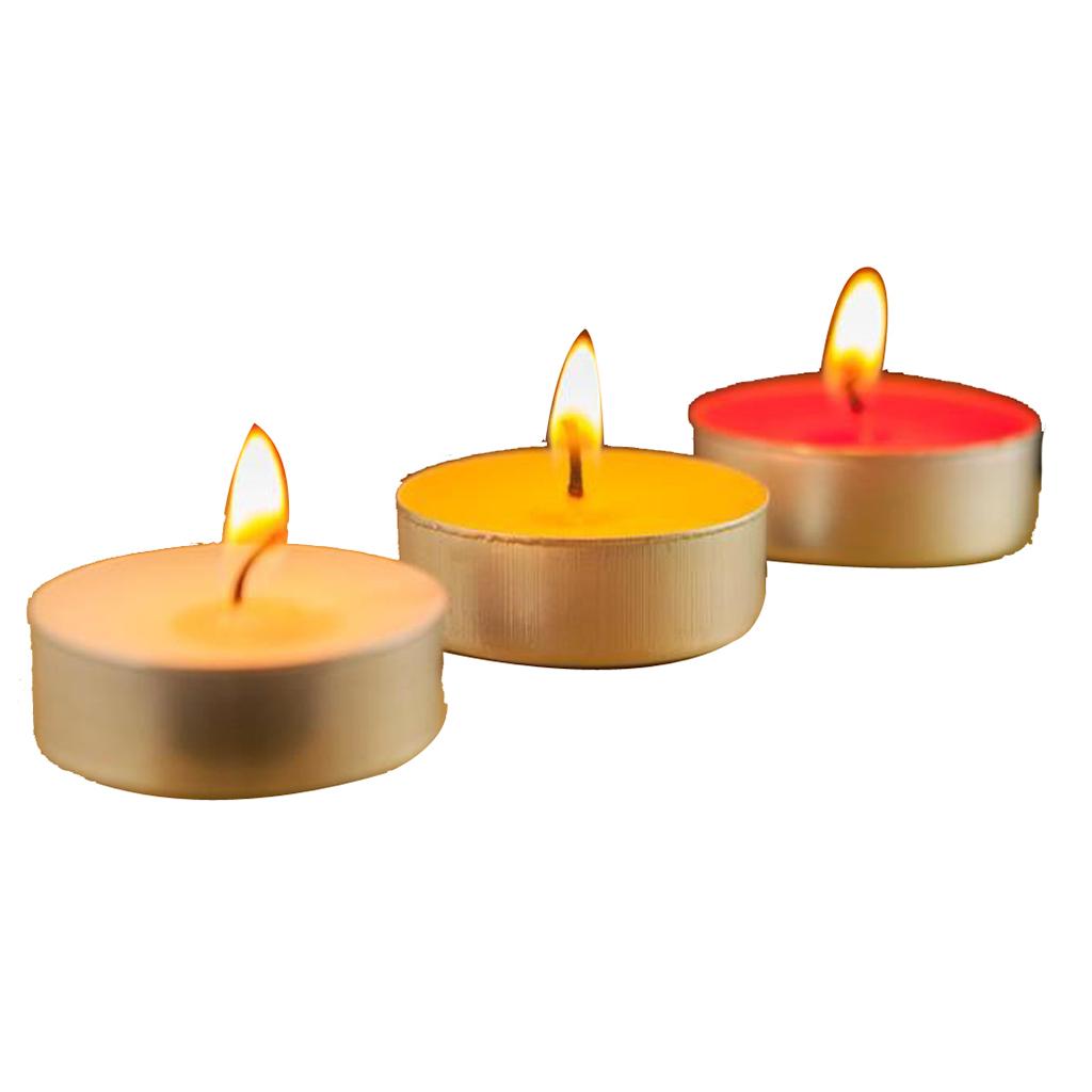10 Chiếc Nến Tròn Không Khói Cho Bữa Tiệc Sinh Nhật 3,5x1cm