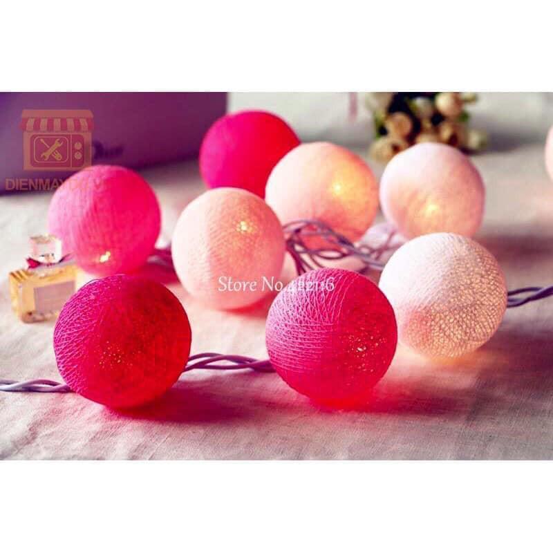 Dây Đèn LED 20 Bóng Hình Cầu Trang Trí Tiệc