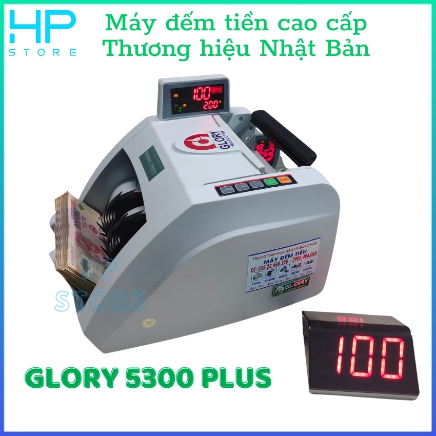 MÁY ĐẾM TIỀN CAO CẤP GLORY THƯƠNG HIỆU NHẬT BẢN