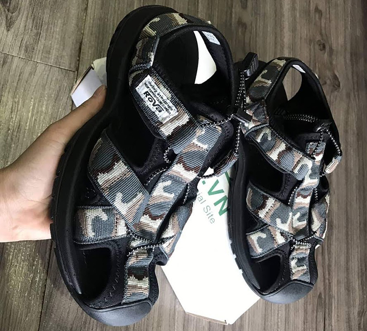 Giày Sandal Rova Nam Bít Mũi Dã Ngoại Du lịch trekking RV626