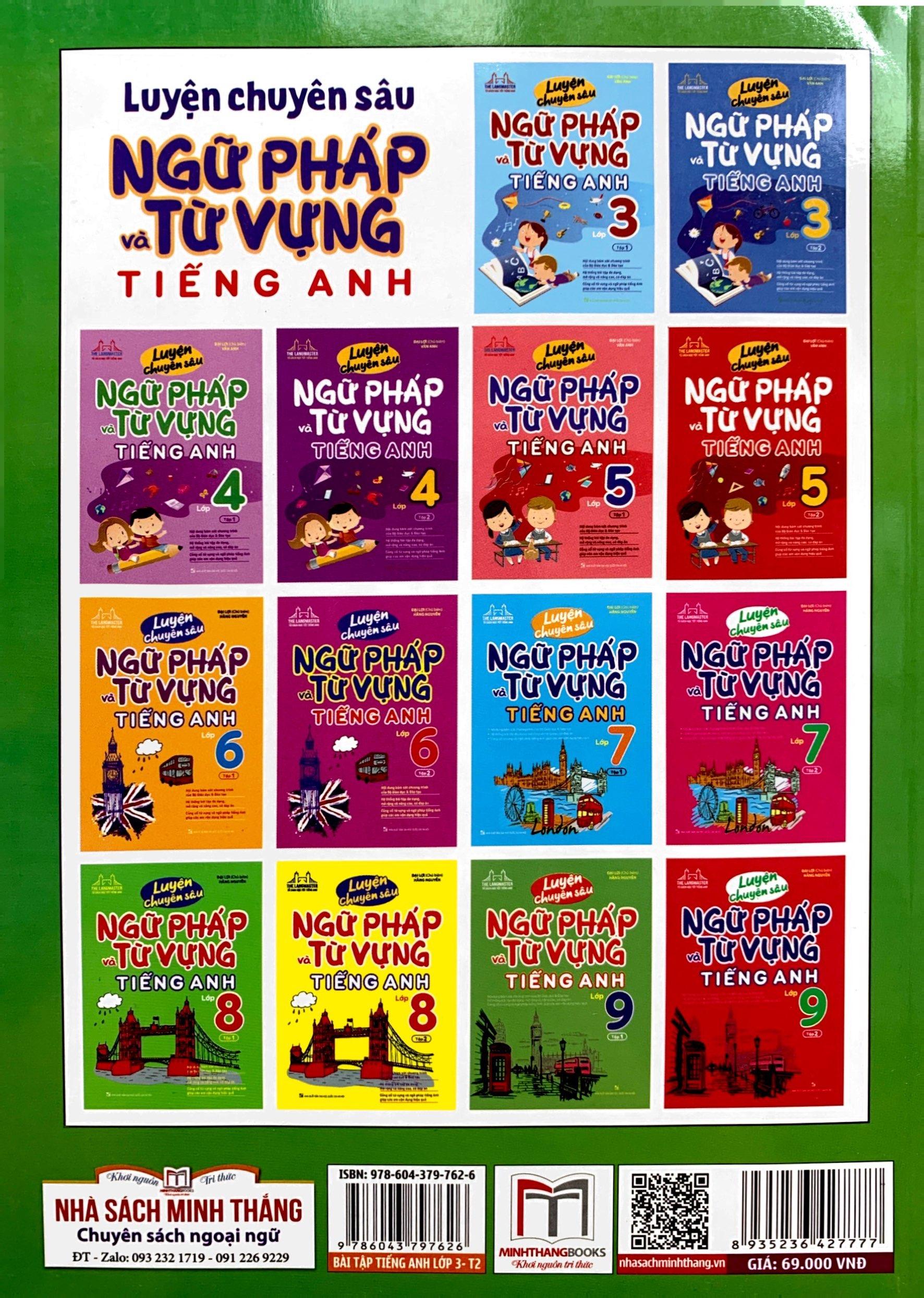 Global Success - Bài Tập Tiếng Anh Lớp 3 - Tập 2 (Có Đáp Án)