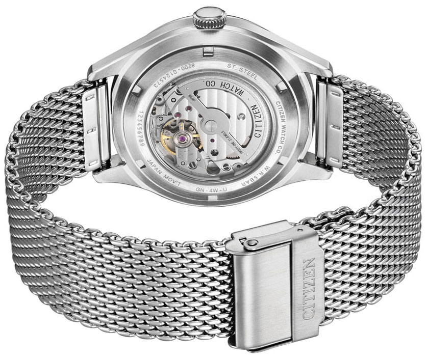Đồng Hồ Citizen C7 Dây Thép Không Gỉ NH8390-89A - Mặt Trắng