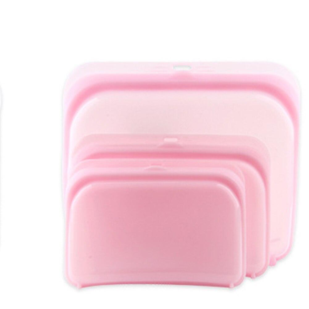 Food Grade Silicone Fresh-Keeping Bag Without Tie Rod With Date Pointer Food Packing Ziplock Bag Storage Bag