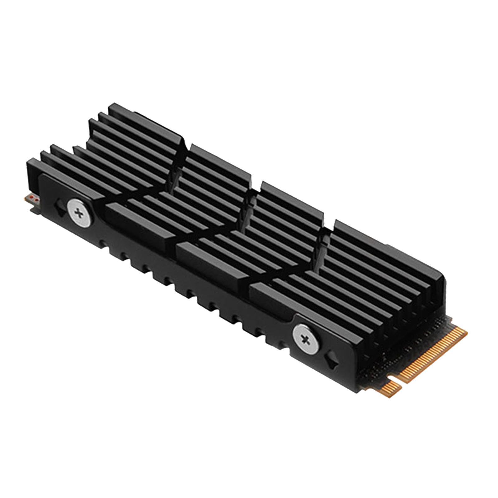 SSD Heat Sink Cover Aluminum Thermal Conductive Pad Desktop Accessories Spare Parts Heat Sink for Gaming Console