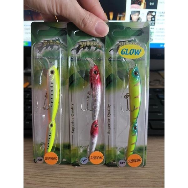 Mồi câu cá giả STRIKEPRO Twin Minnow