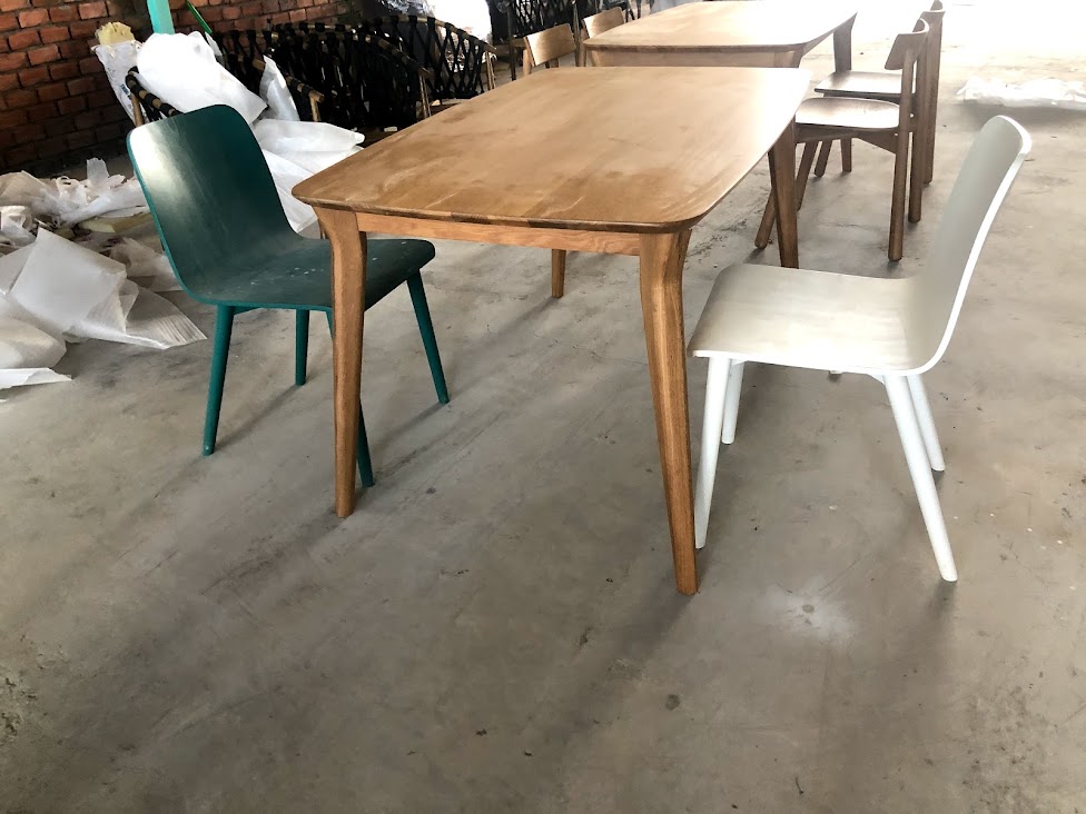Ghế Tami gỗ sồi - ghế gỗ có tựa lưng