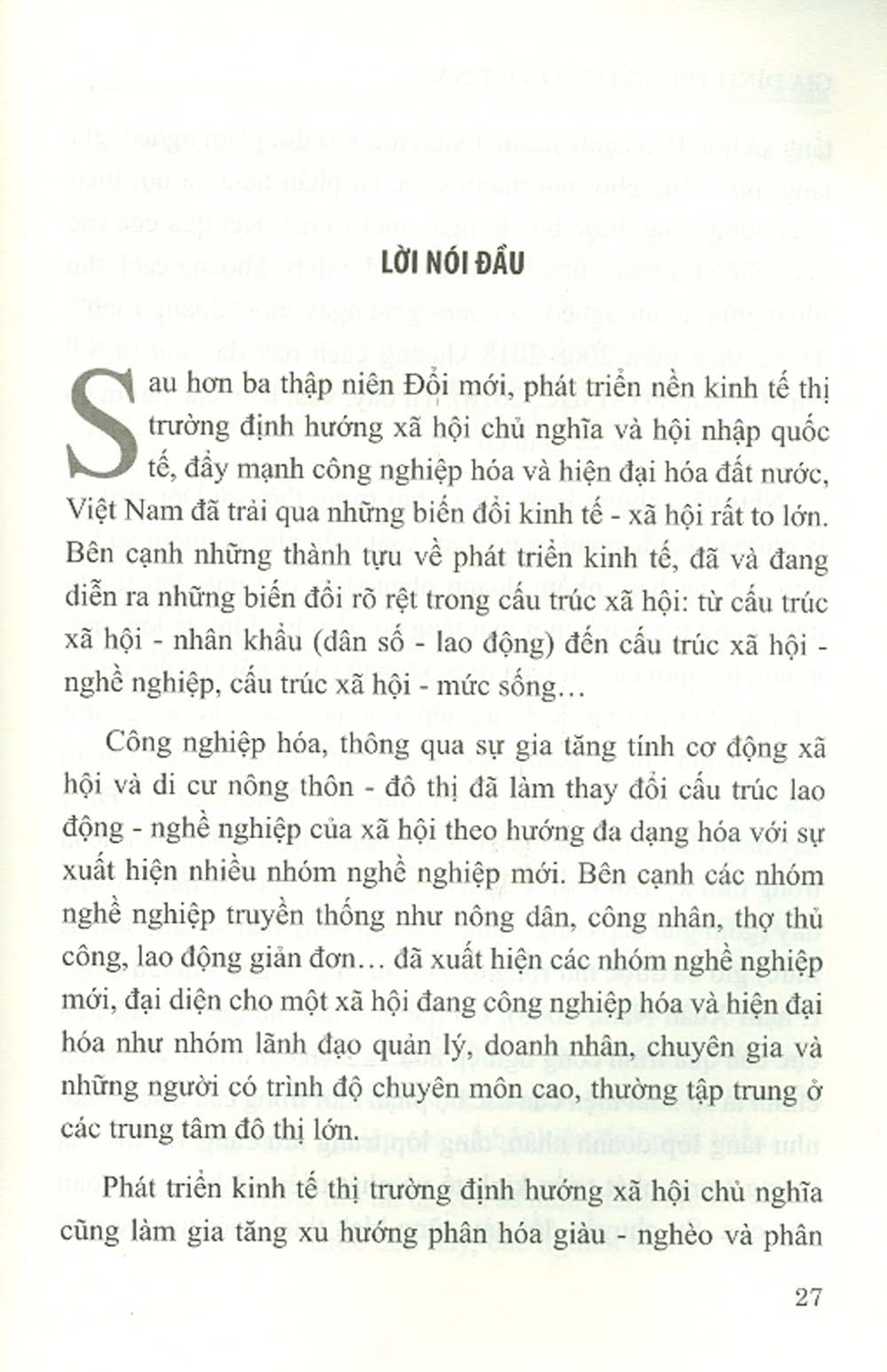 Gia Đình Trung Lưu Ở Việt Nam Với Các Quá Trình Phát Triển Kinh Tế - Xã Hội - Văn Hóa