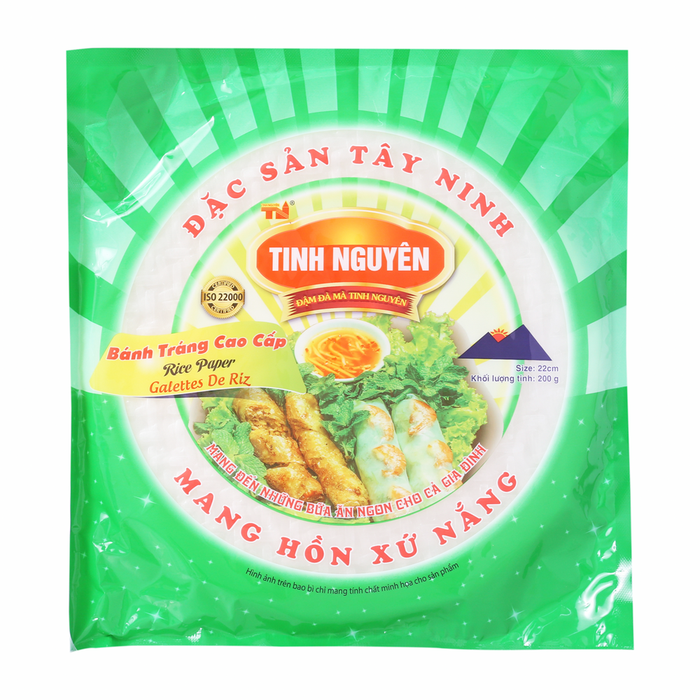 Bánh Tráng 22CM Tinh Nguyên 200G