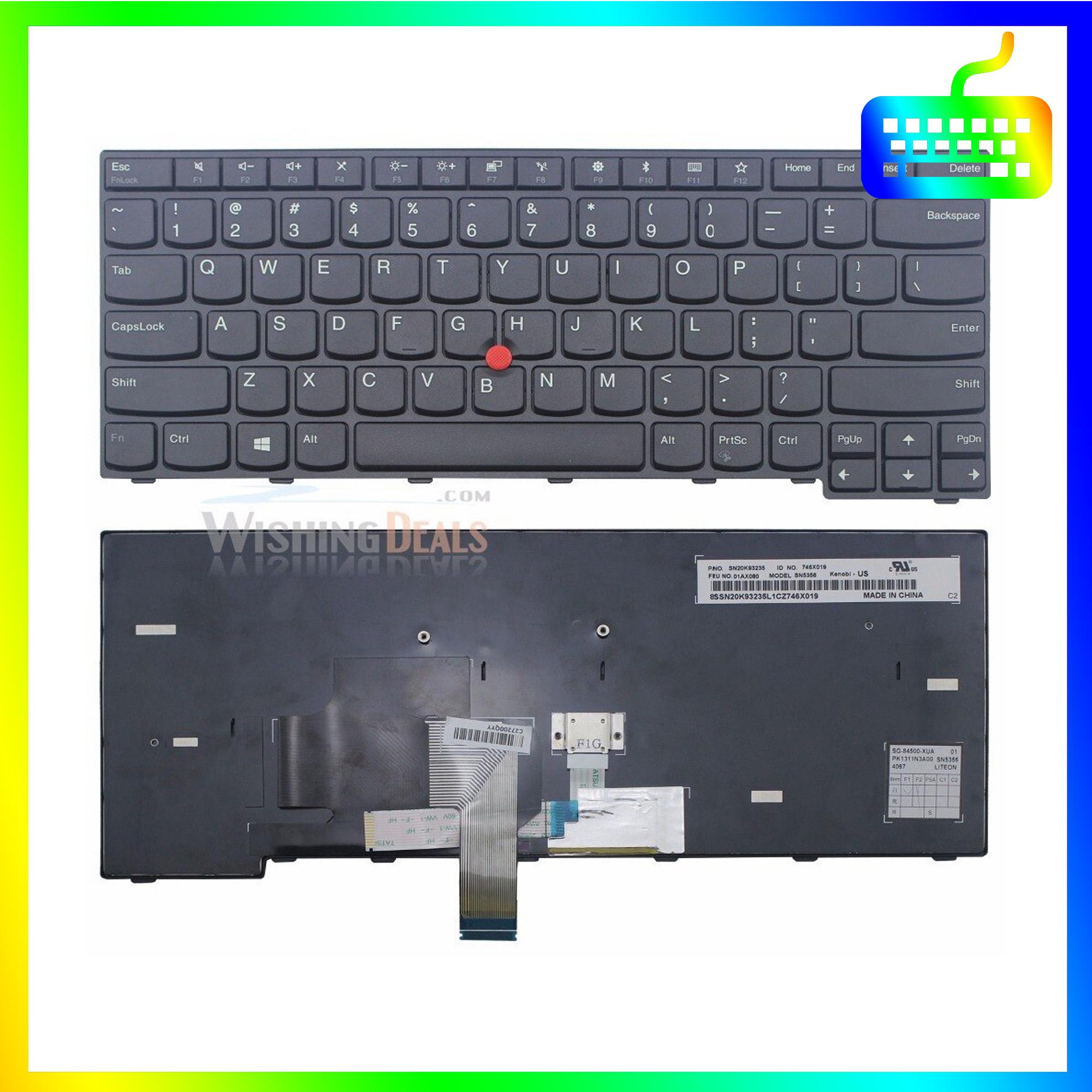 Bàn phím dành cho laptop Lenovo Thinkpad E470 E470C E475 Không Led - Hàng Nhập Khẩu - Sản phẩm mới 100%