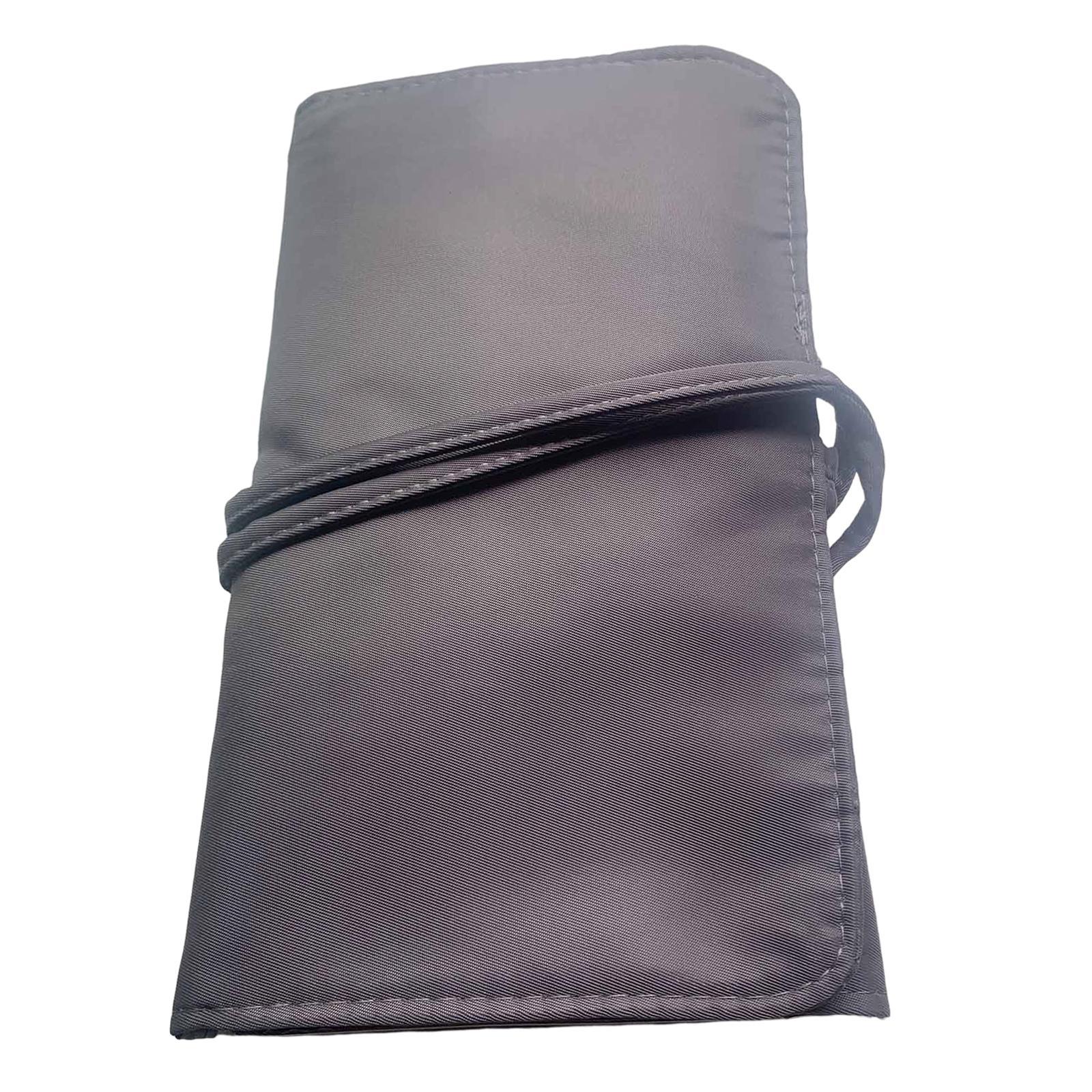 Makeup Brush Case Foldable Dust Proof for Eyebrow Pencil Eyeshadow Brush