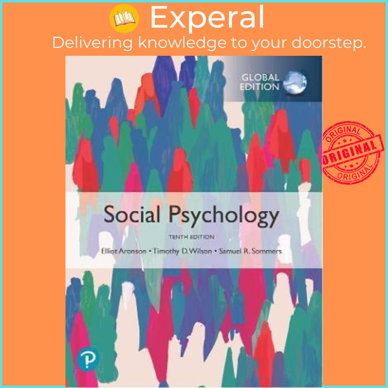 Sách - Social Psychology, Global Edition by Elliot Aronson (UK edition, paperback)