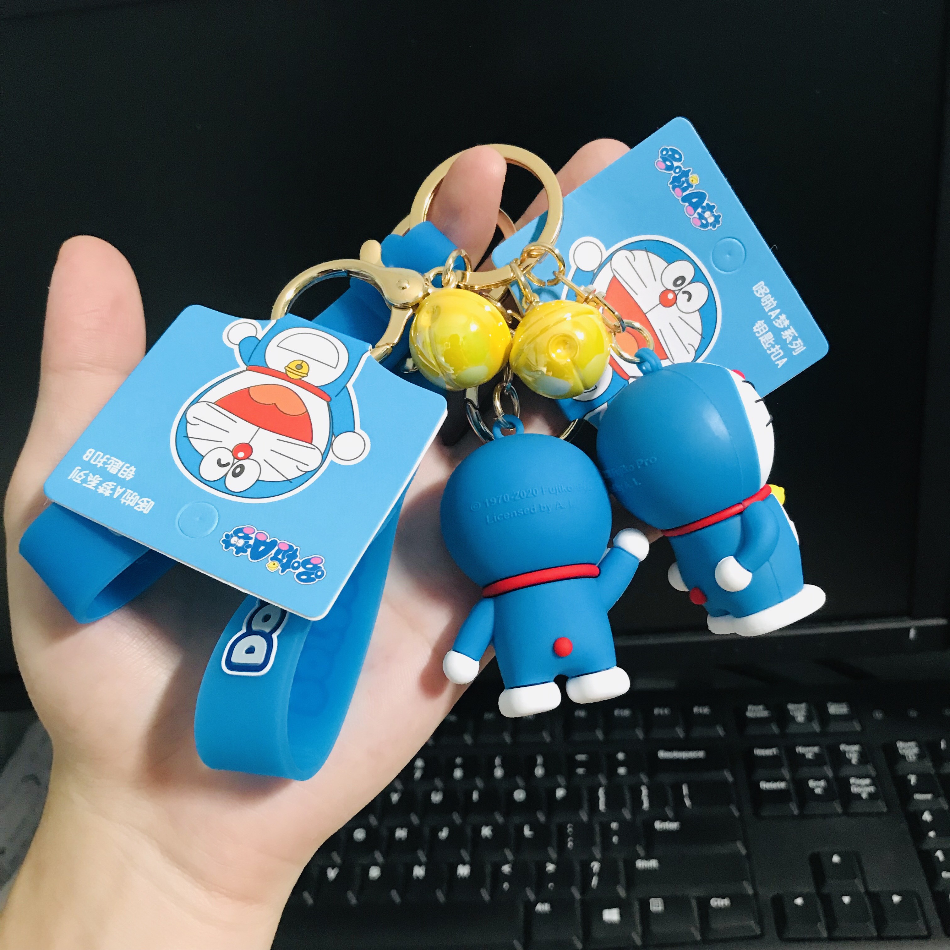 Móc khóa Mèo máy đáng yêu SIÊU XỊN