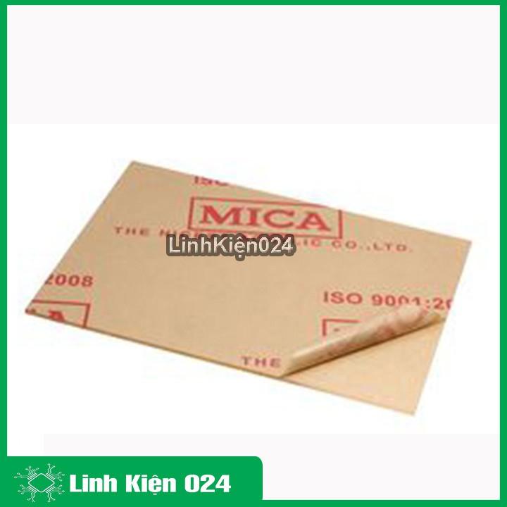 Mica Trong Đài Loan Dày 5mm Kích Thước 20x30cm