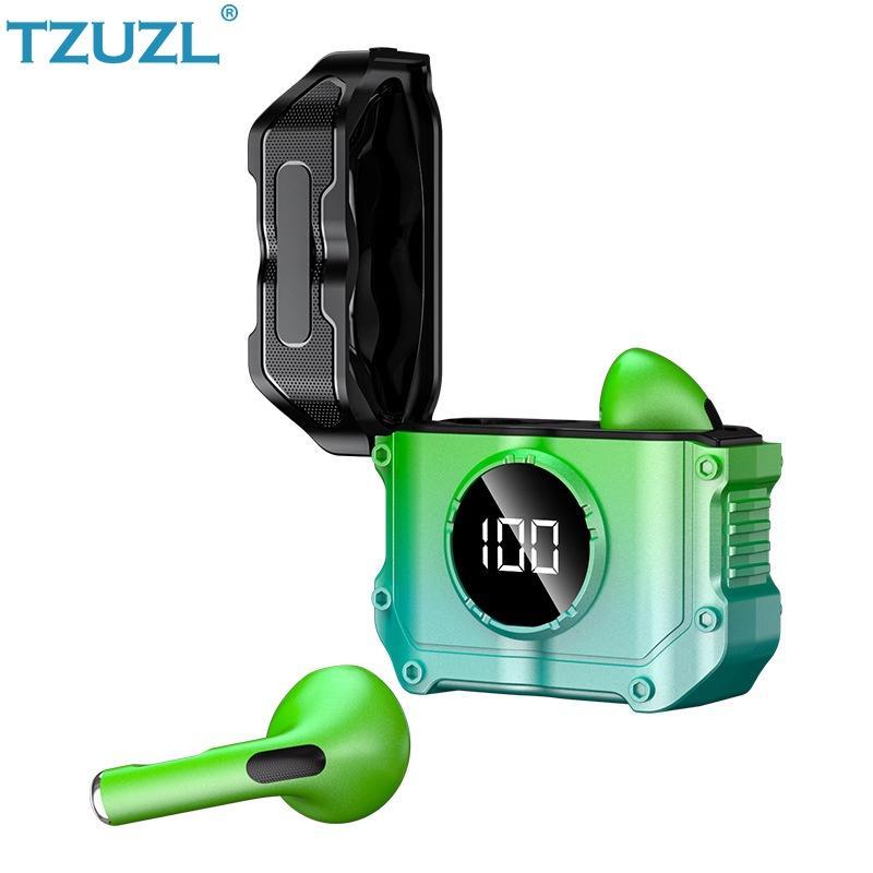 Tai Nghe Không Dây Bluetooth 5.2 Chống Nước Cảm Ứng 9D TZUZL M2 TWS Kèm Mic