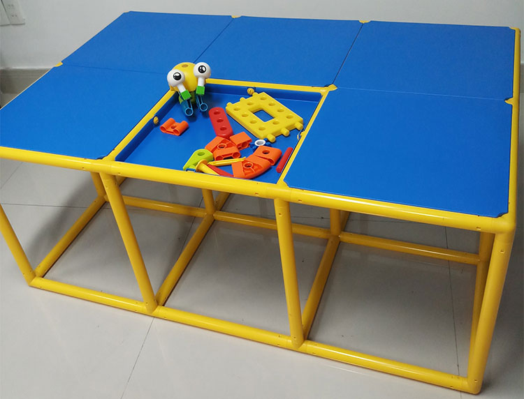 Bàn Học Mầm Non Mẫu Giáo Gigo Toys Bằng Nhựa T120 (102 Chi Tiết)