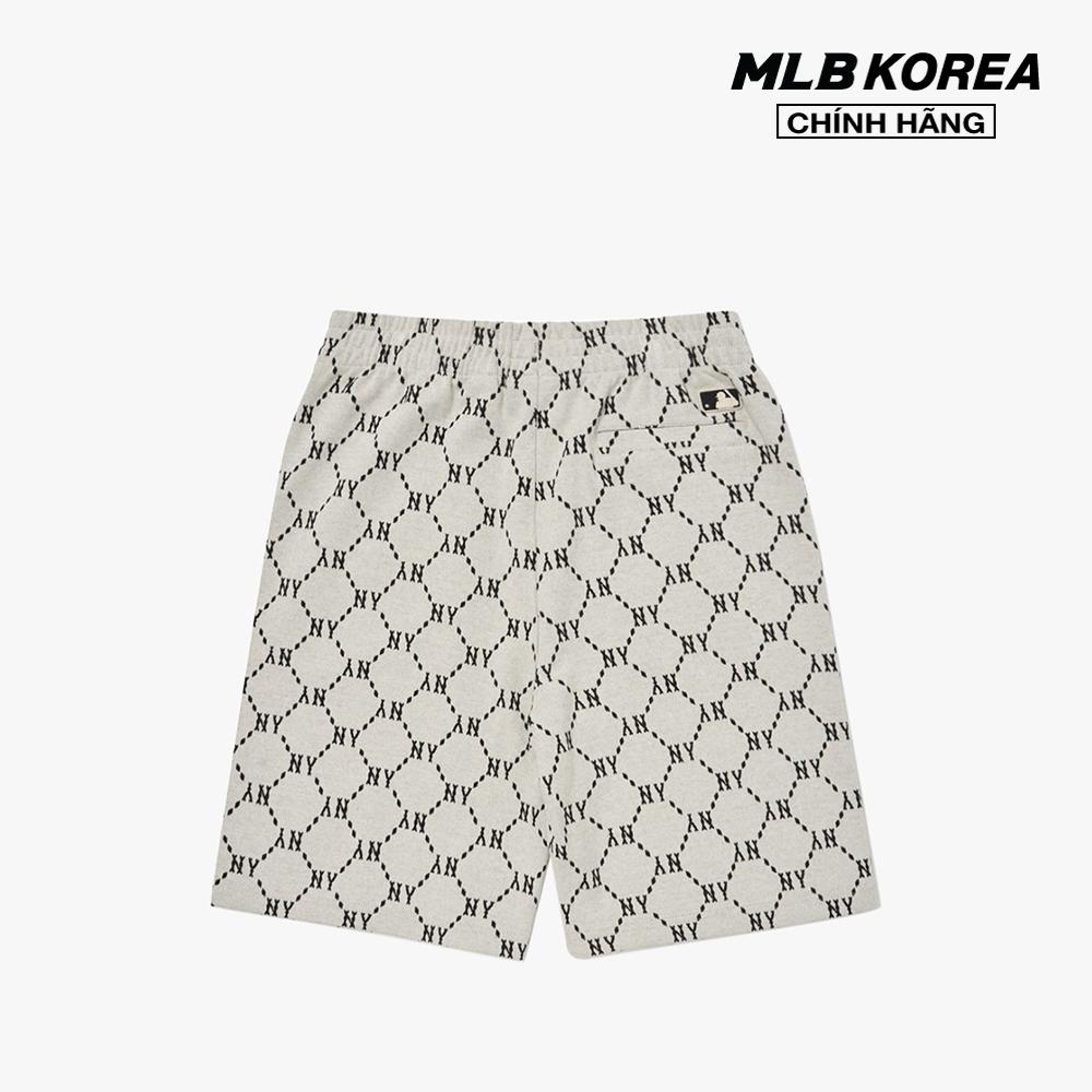 MLB - Quần shorts lưng thun Dia Monogram Allover 3ASPM0124