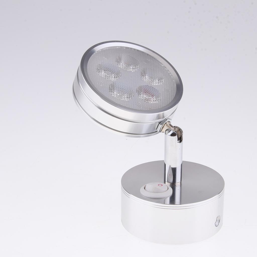 Boat Marine 12V 5W LED Interior Reading Swivel Light Bedside Lamp