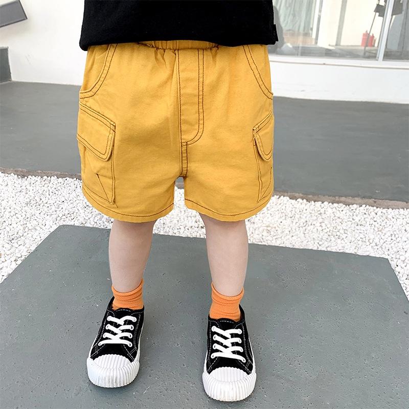 QN4 Size100-150 Quần lửng bé trai - Vải kaki Thời trang trẻ Em hàng quảng châu