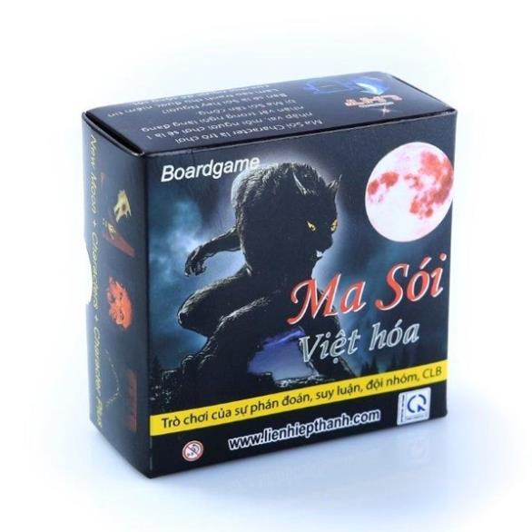 Boardgame Ma Sói Việt Hóa - Đồ chơi bài Ma Sói tiếng việt -