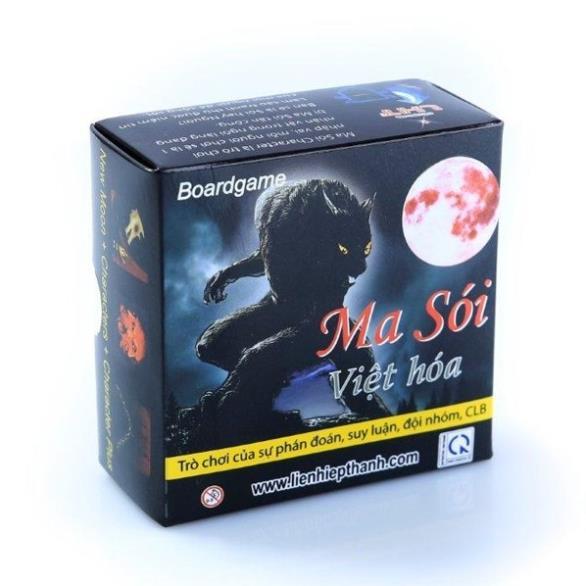 Boardgame Ma Sói Việt Hóa ( made in Viet Nam ) - Đồ chơi bài Ma Sói tiếng việt -