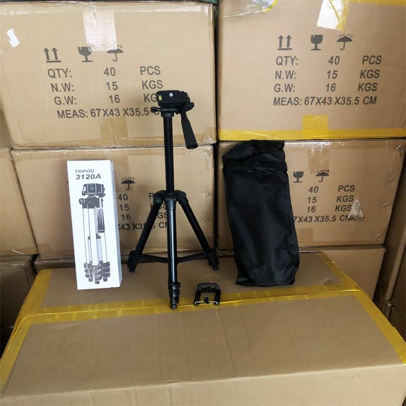 Gậy chụp ảnh 3 chân, Tripod 3120, chụp ảnh chuyên nghiệp cùng điện thoại