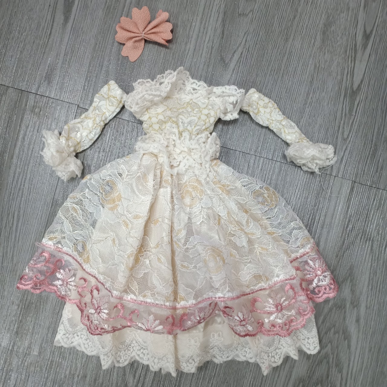 Váy tiểu thư công chúa cho búp bê 60cm Adhshop