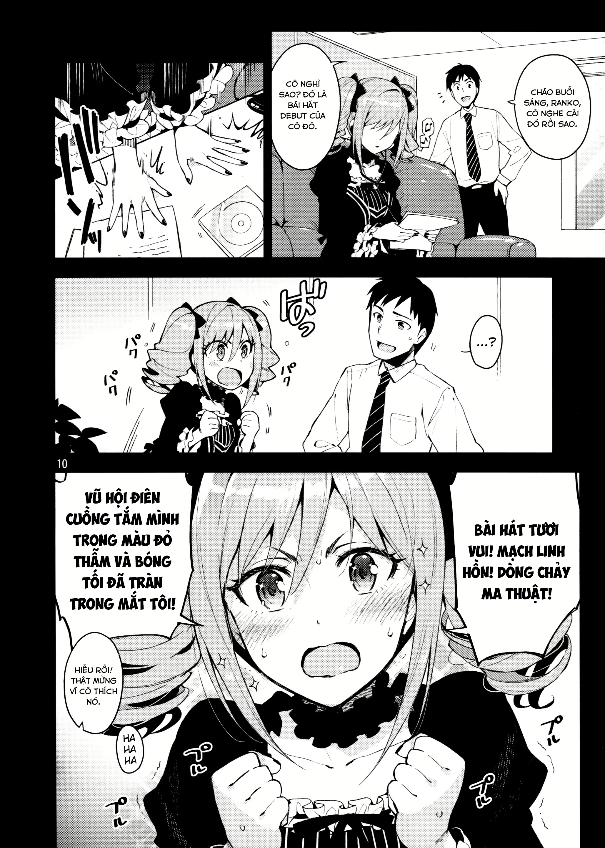 chuyện tình yêu của cô nàng ca sĩ chapter 1.1 10