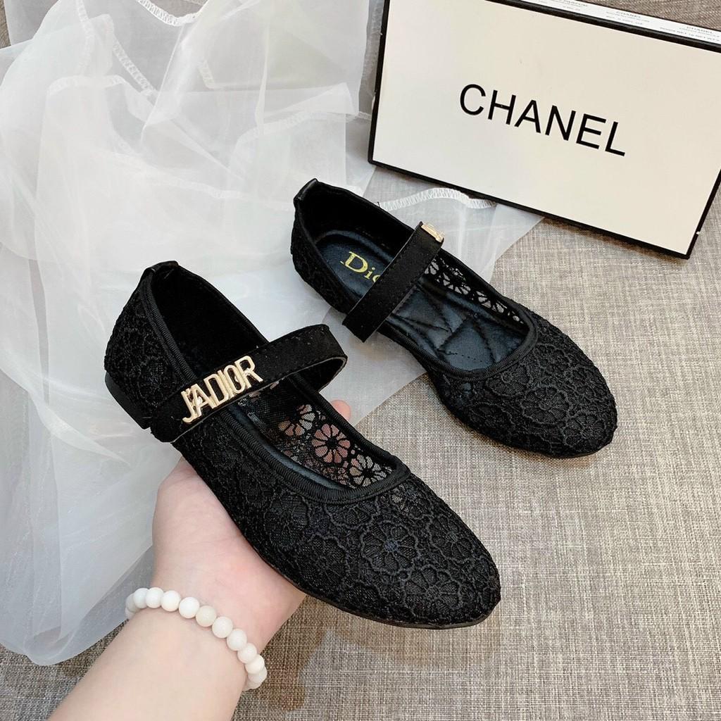 Giày búp bê 2p lỗ siêu thoáng cho mùa hè