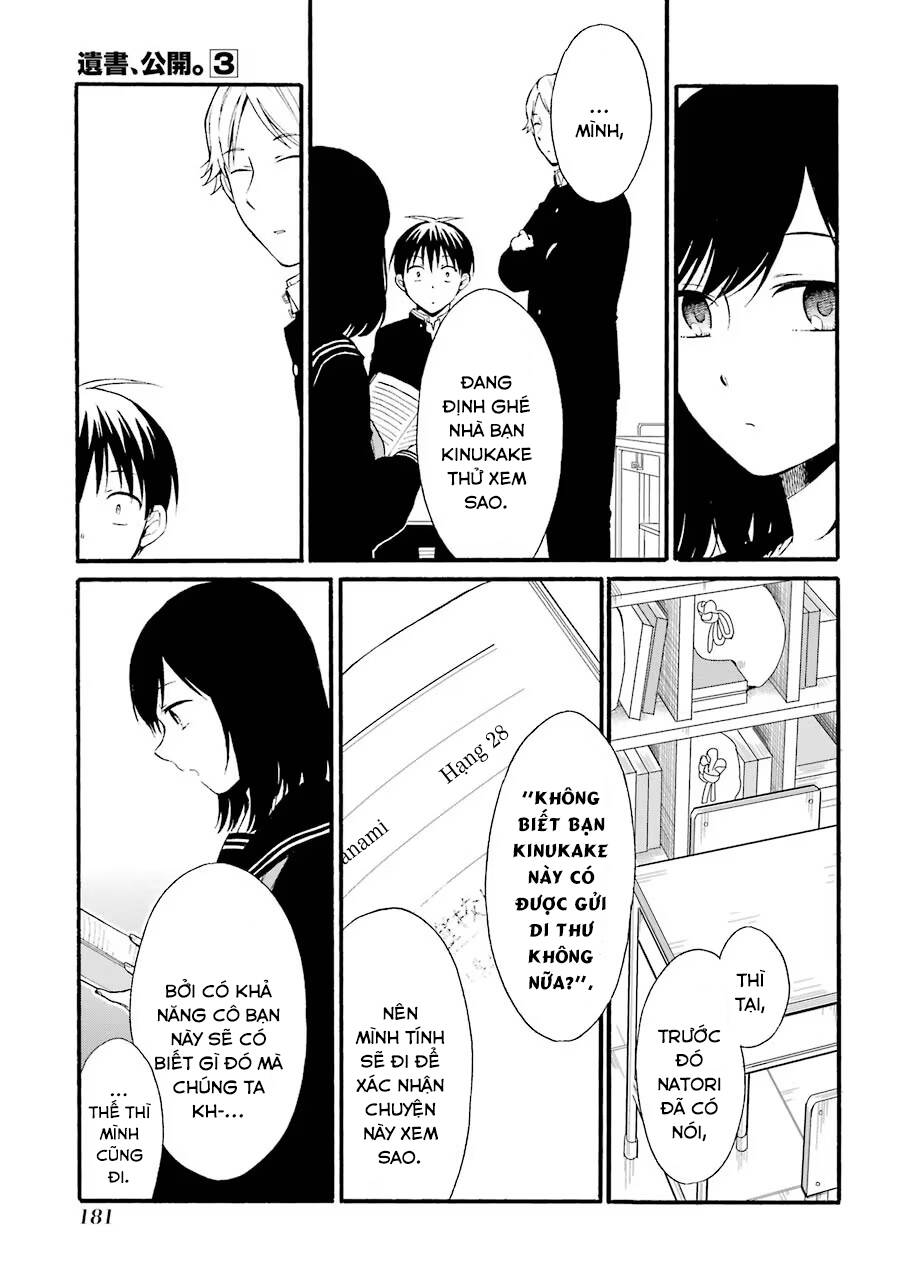 di thư trên bàn chapter 14 12