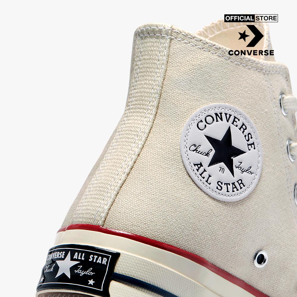 CONVERSE - Giày sneakers cổ cao unisex Chuck Taylor All Star 1970s 162053C-0000_NUDE