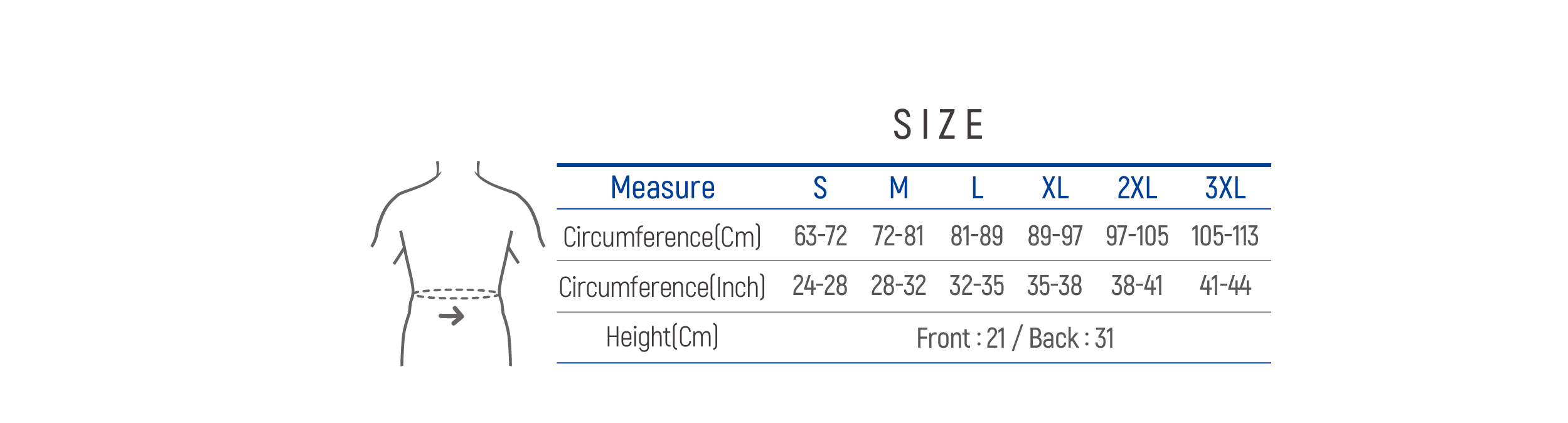 Đai lưng cao dây chéo DR.MED DR-B035 Hàn Quốc cao 32cm